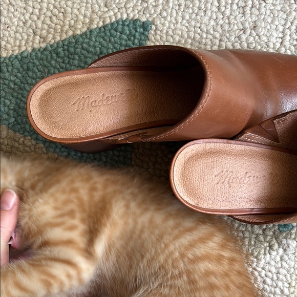 Madewell Leather Mules - Cognac - Picture 3 of 6